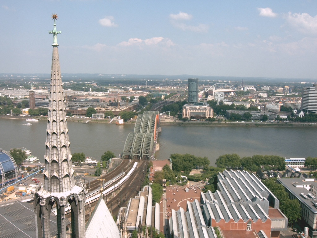 Blick vom Kölner Dom