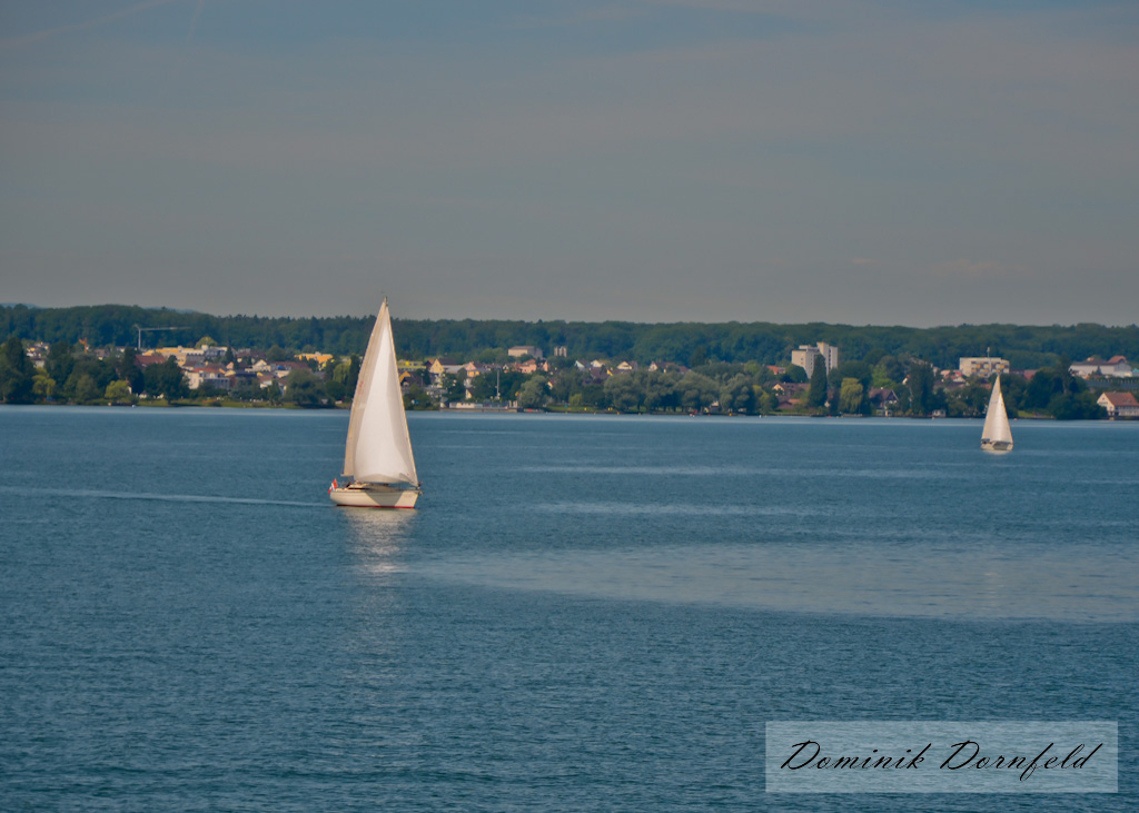 Segelschiffe auf dem Bodensee