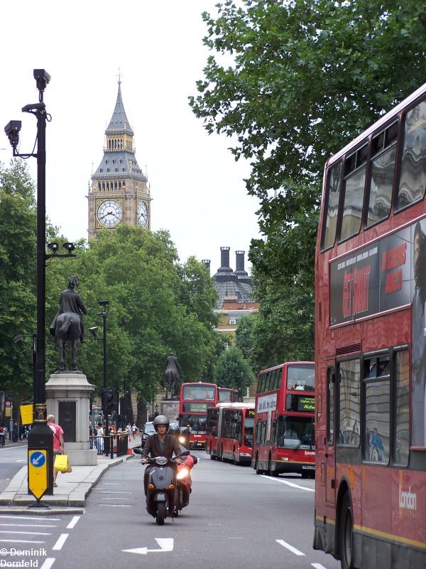 Trafalgar Square und Big Ben