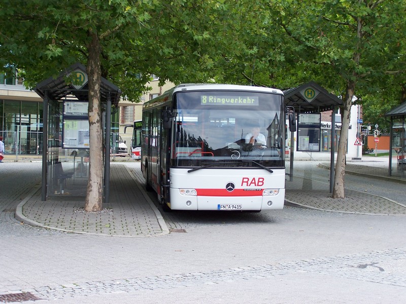 O 345 H auf Stadtbuslinie 8 am Busbf.