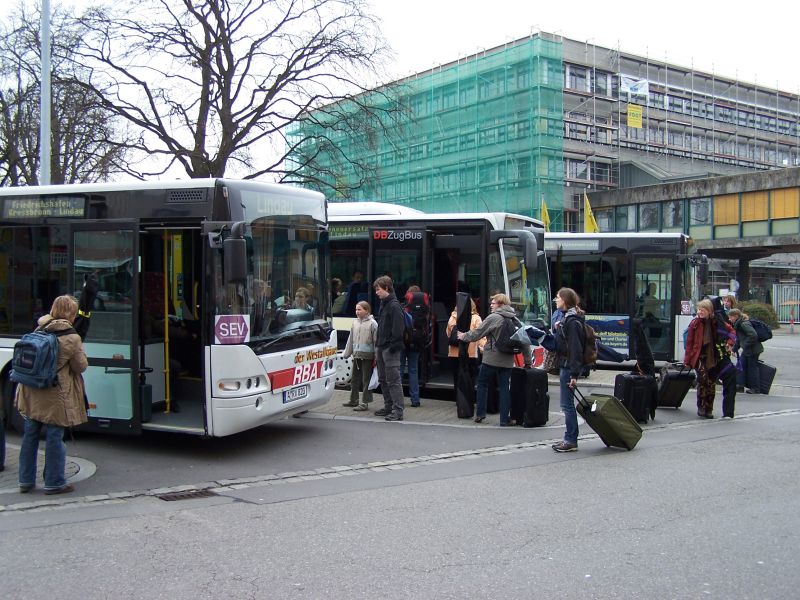 Dreimal Schienenersatzverkehr