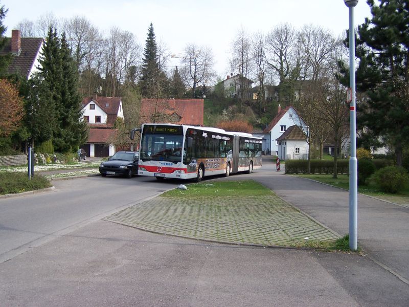 153 BFT - EH Altdorfstraße/Kreuzung Haldenweg <-> BFT - EH Zeppelinstraße
