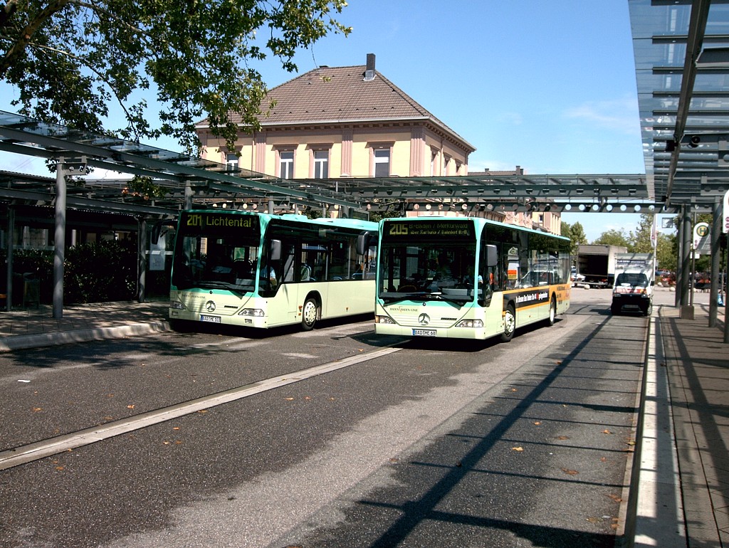 Baden-Baden 103 + 168 Bahnhof