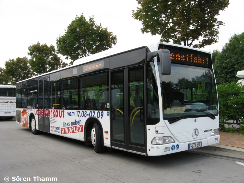 AFAG 18 Citaro mit Werbung