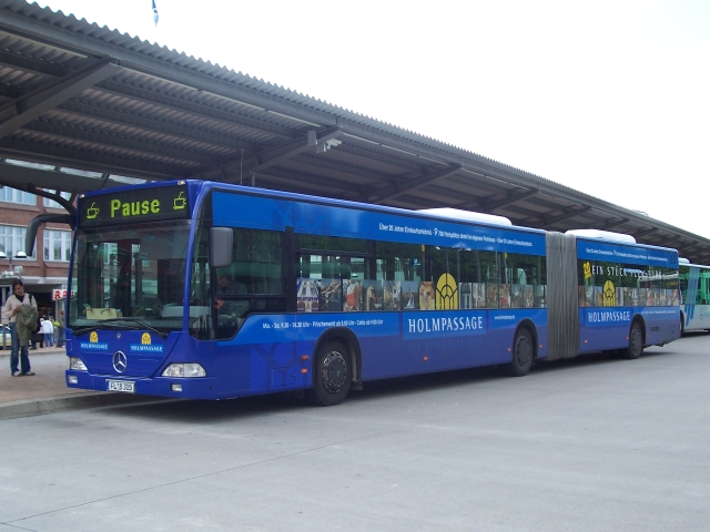AFAG 5 Citaro G mit neuer Werbung