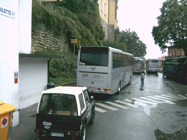 die Dresdener sind aber auch überall...RVD-Bus in San Marino