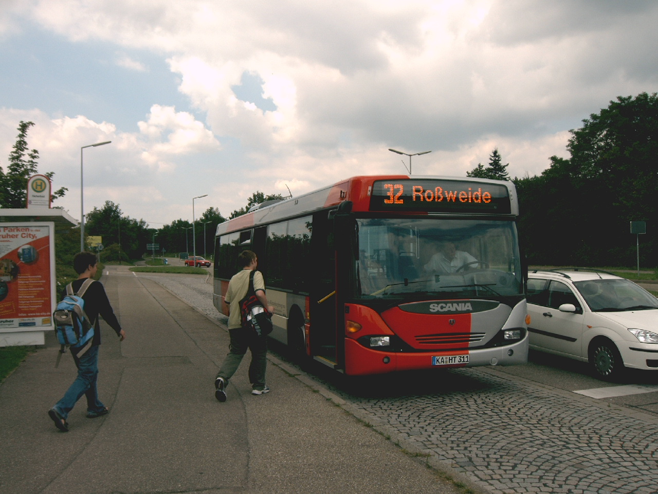 Scania auf Linie 32