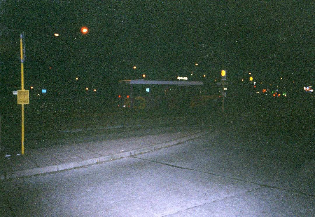 Bussteige in Berlin-Schönefeld