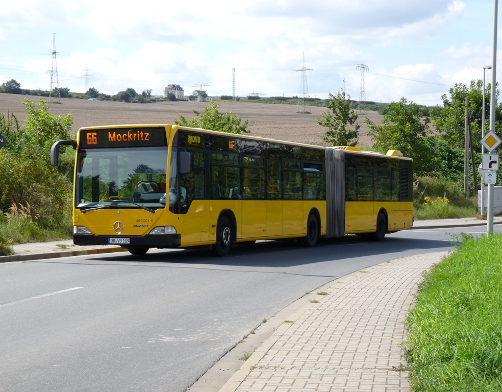 Citaro G 459 001-0 DD - Bannewitzer Straße <-> Babisnauer Straße