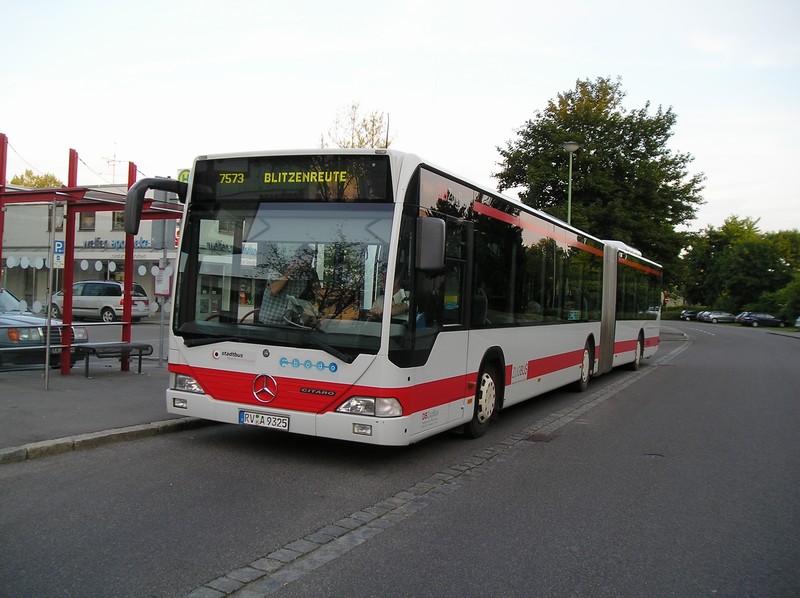 Citaro mit Überlandlinie 7573 in Wgt. Hl.-Geist-Kirche