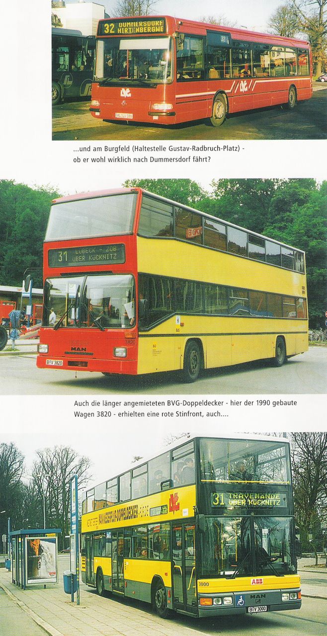 Drei Busse der LVG