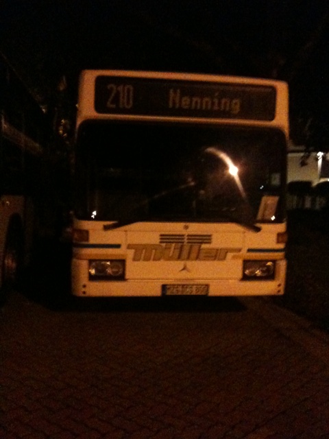 SaarVV/DB Bus in der Merziger Abstellung