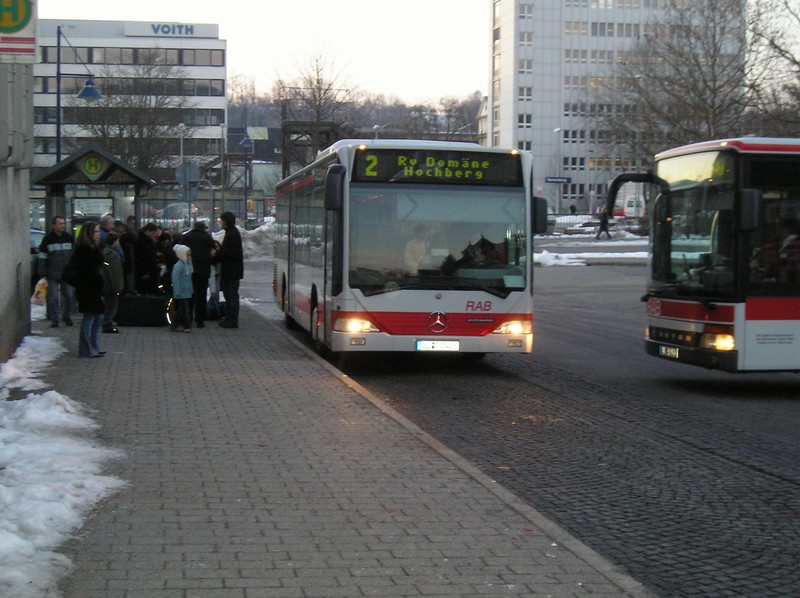 Citaro Ü (!) auf Linie 2