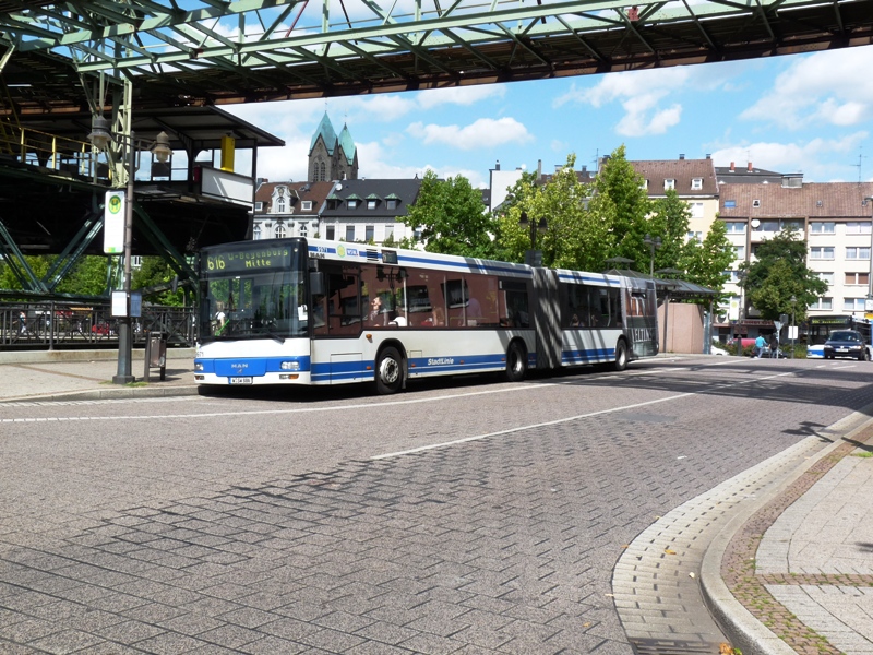 W-SW 886 Oberbarmen - Bahnhof