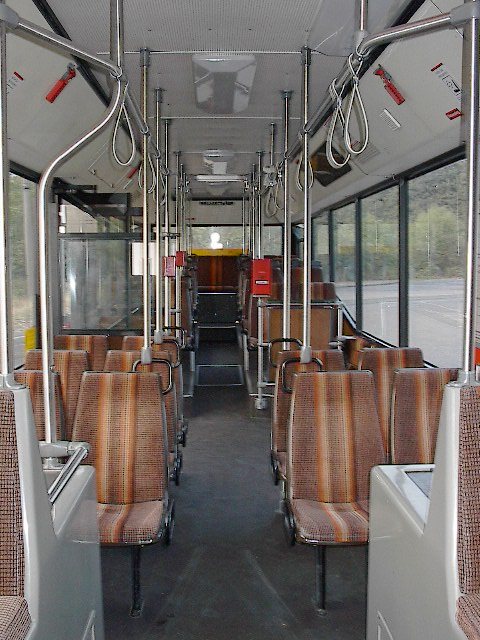 N4014NF bei den KVB - Serie 1 von Innen