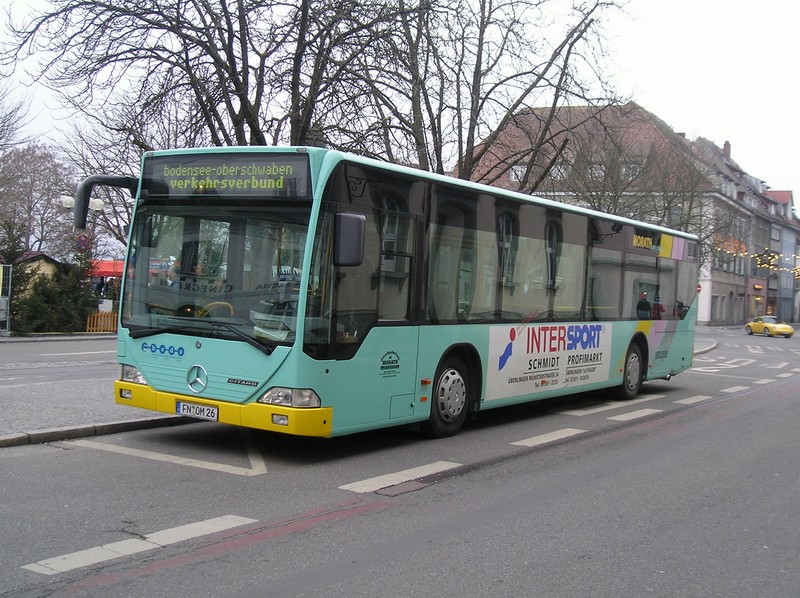 Stadtbus Überlingen nochmal am Landungsplatz