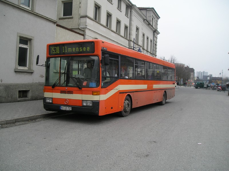 O405 in Ravensburg am Busbahnhof
