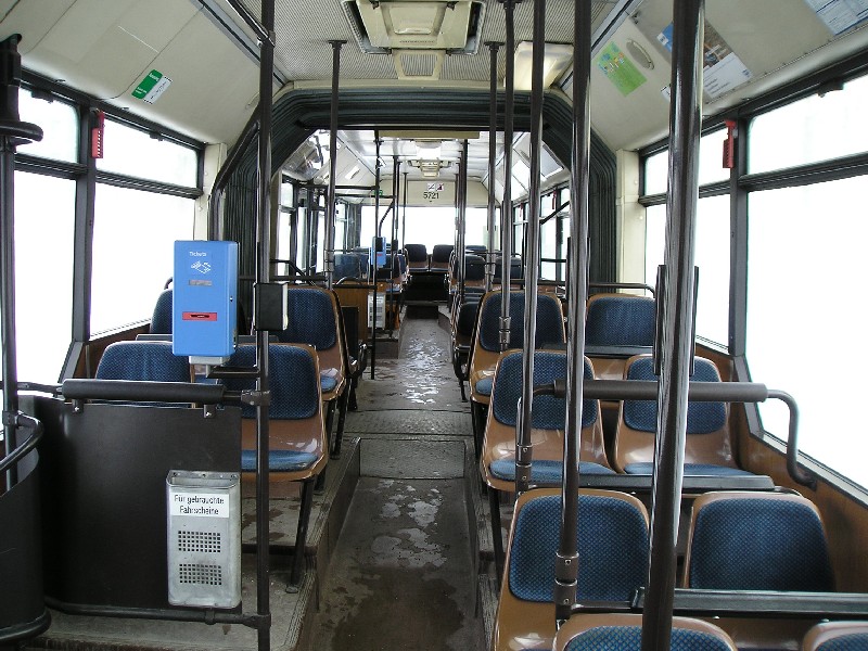 MVG Bus Innenansicht