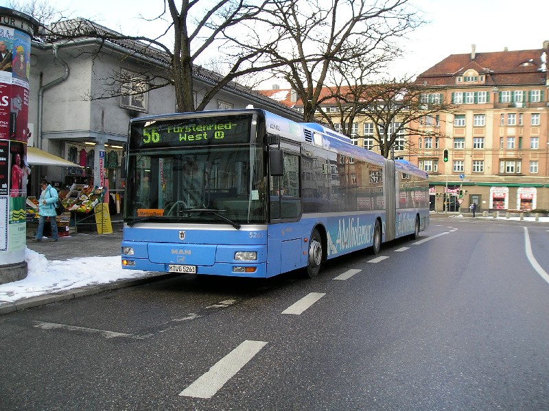 MAN NG in Pasing am Marienplatz