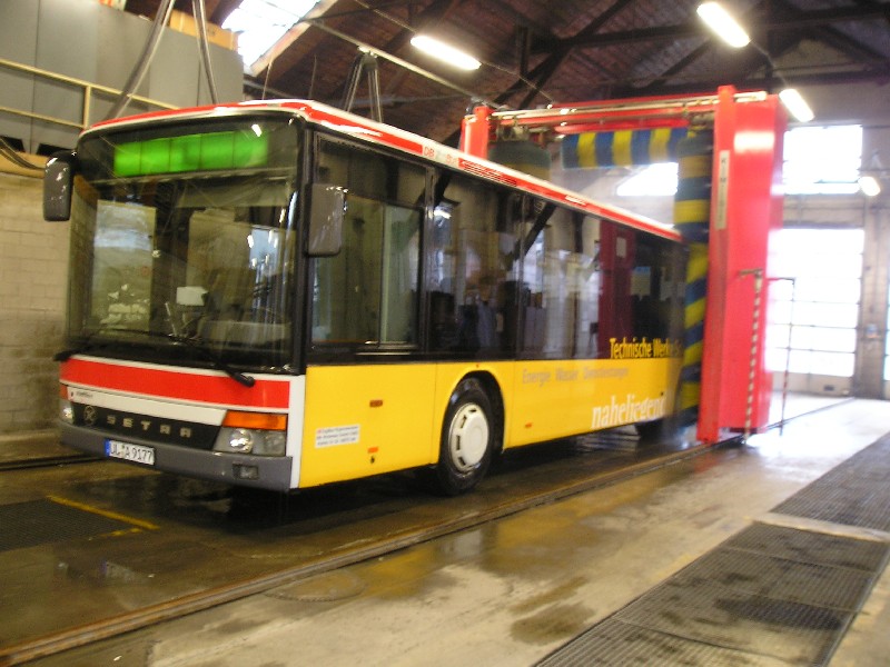 S315NF wird gewaschen