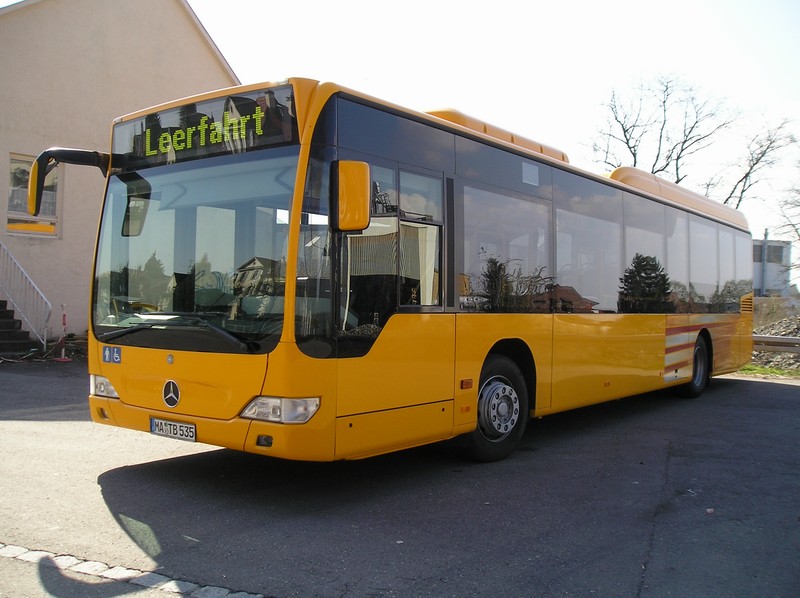 Citaro LE am Weingartner Güterbahnhof (andere Seite)