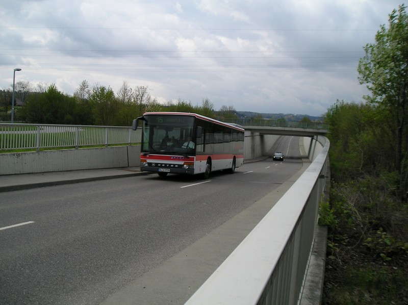 Stadtbus Weingarten an der Südbahnunterführung Weingarten