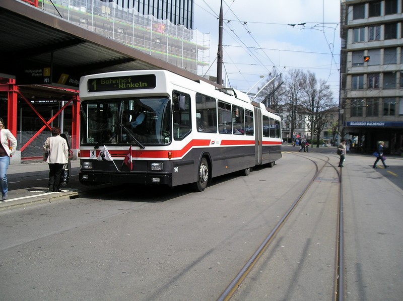 O-Bus St. Gallen am Hauptbahnhof