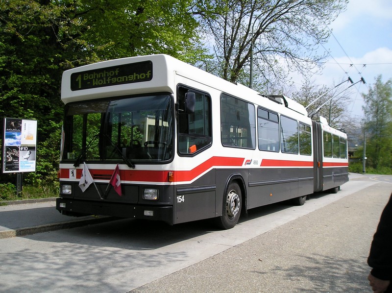 Trolleybus St. Gallen Stephanshorn
