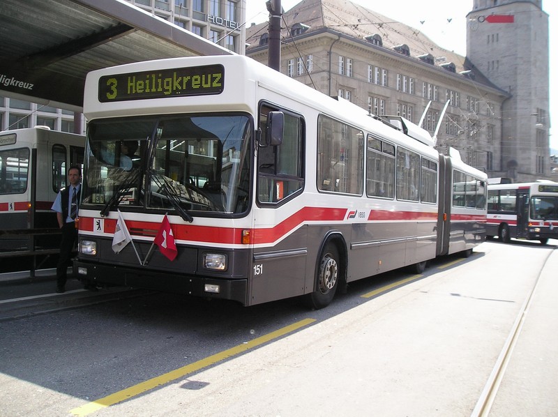 O-Bus am Hauptbahnhof