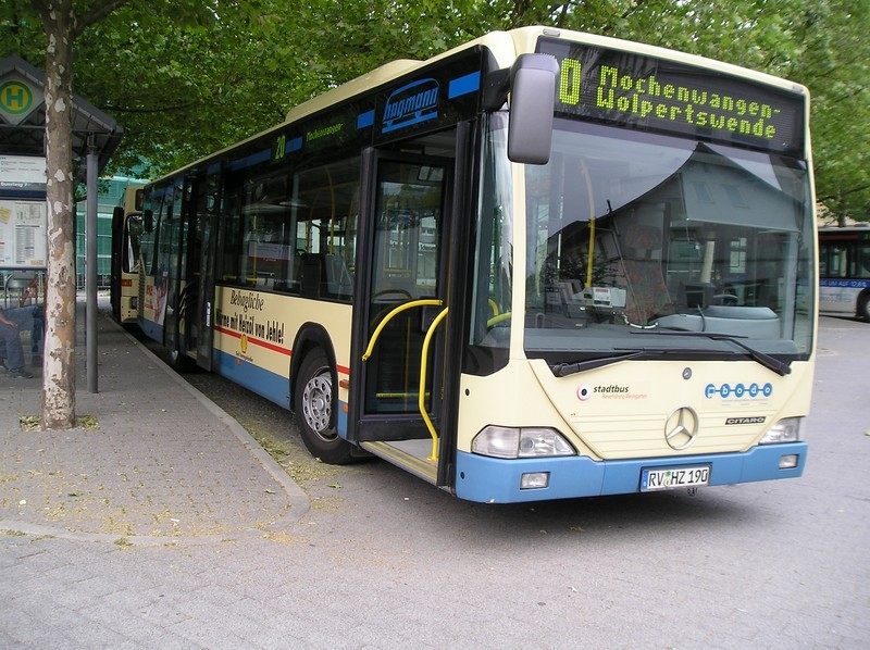 Citaro Hagmann am Busbahnhof
