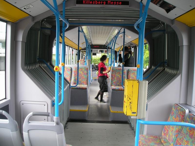 Citaro der SSB in Stuttgart von Innen