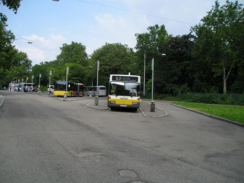 O 405 G im Stuttgarter ZOB