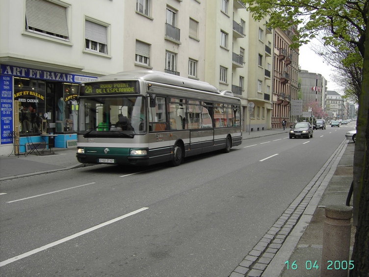Renault Bus in Strasbourg