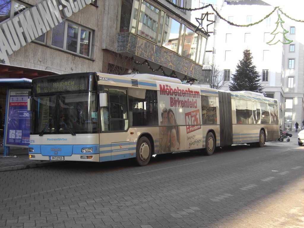 PF 2705 MAN Gelenkbus Leopoldstraße