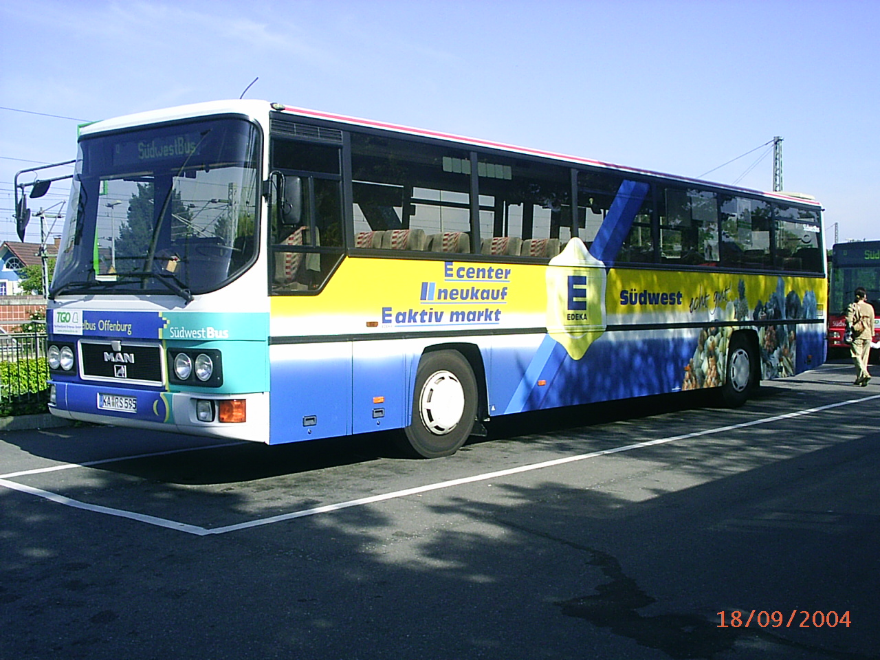 Alter Süswestbus MAN...