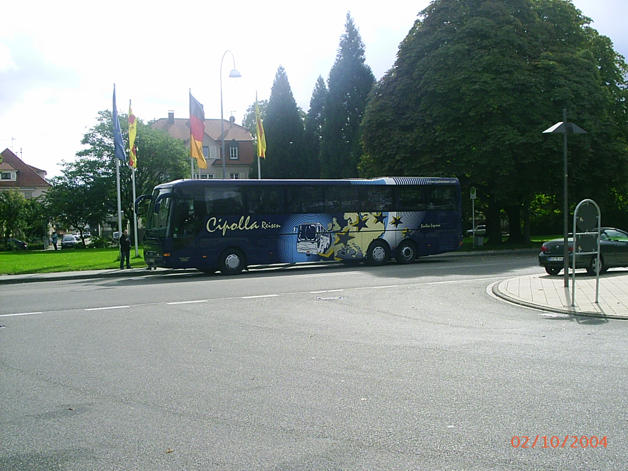MAN Dreiachser Reisebus