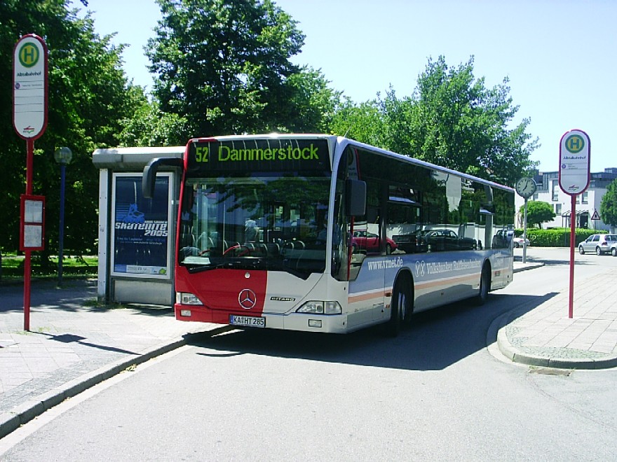 Citaro am Albtalbahnhof