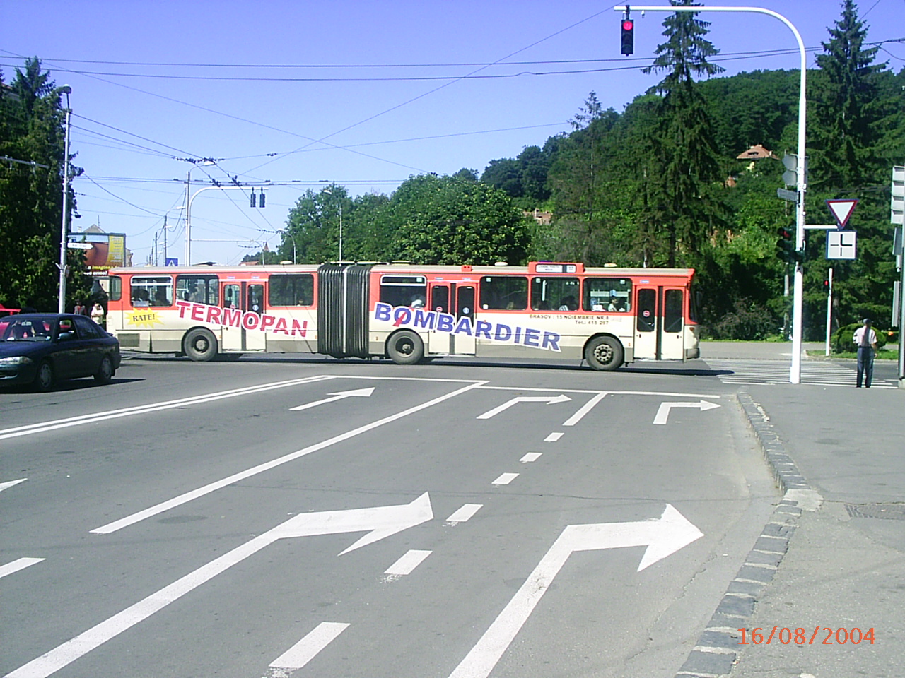 Mercedes O305G in Brasov (Kronstadt)