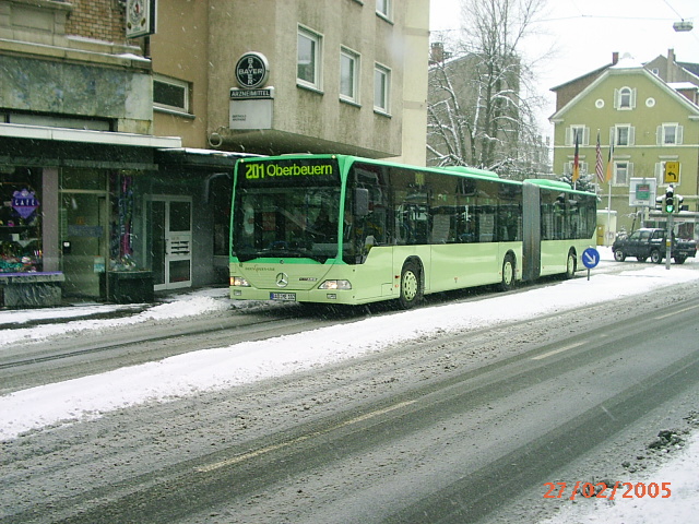 Citaro G im B-B Schnee