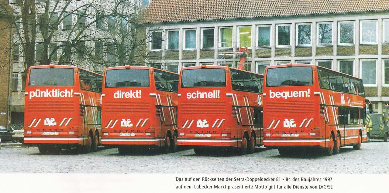 Vier S 328 DTL der LVG