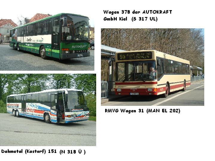 versch. Busse aus meiner Umgebung