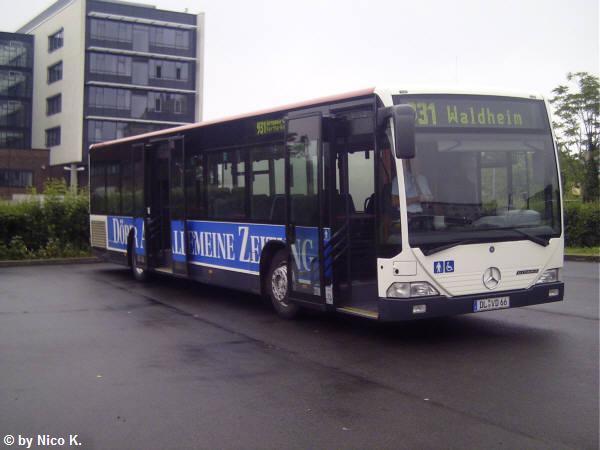 Citaro O530Ü eines 'Unbekannten Busunternehmens' am HBF
