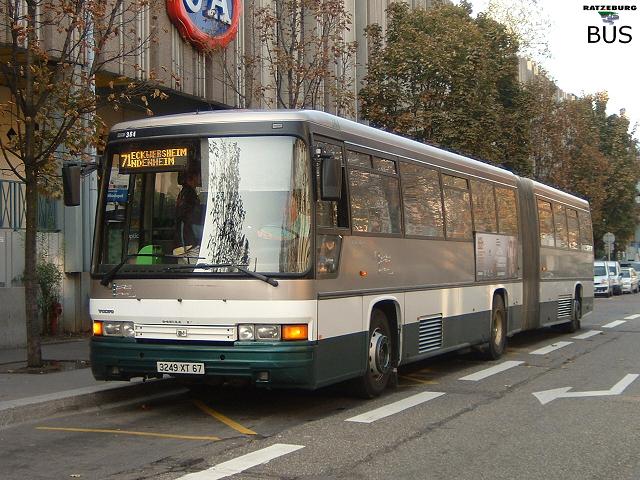 Straßburg Überland-Gelenkbus