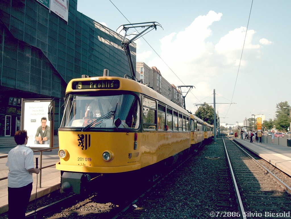 Dresden Stau Walpurgisstraße