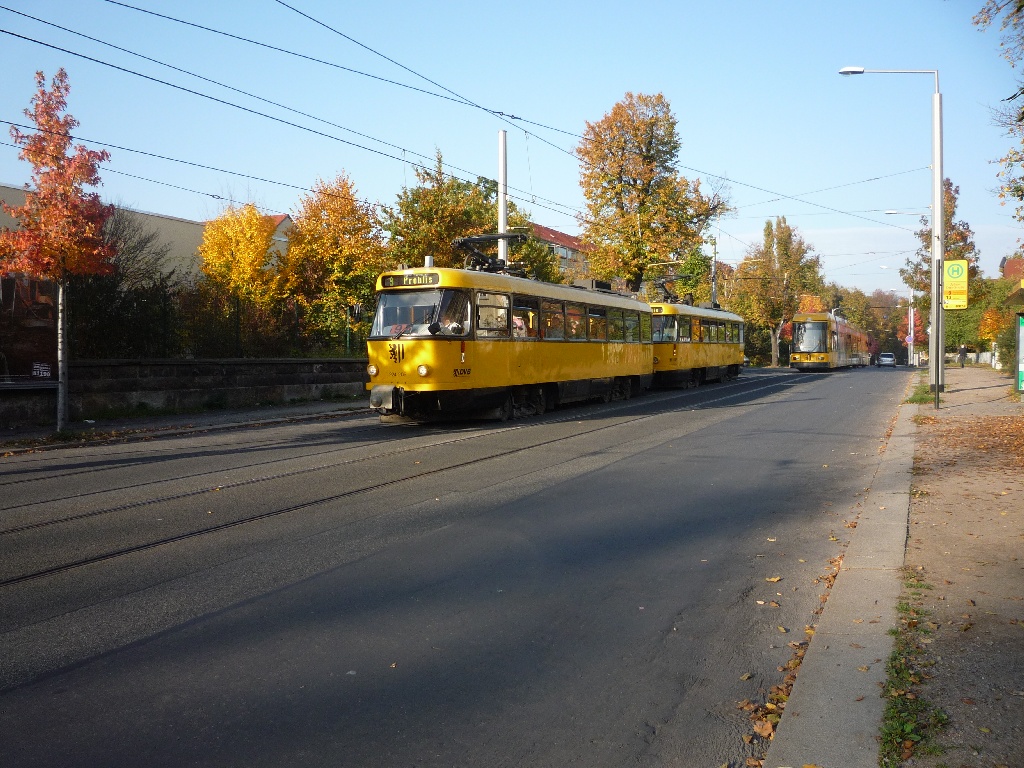 Tatra an der Julius-Otto-Straße
