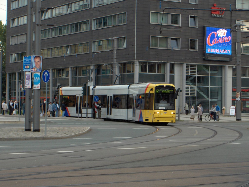 Straßenbahn für Sdelaide (Australien)