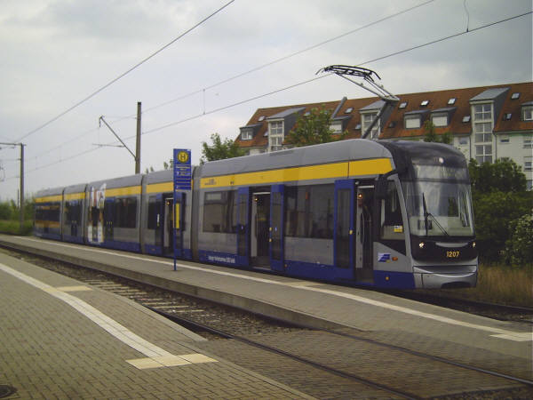 NGT12-Lei 1207 auf SL7 in Paunsdorf-Nord