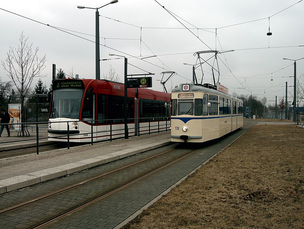 178 (G4) + 656 P+R Messe