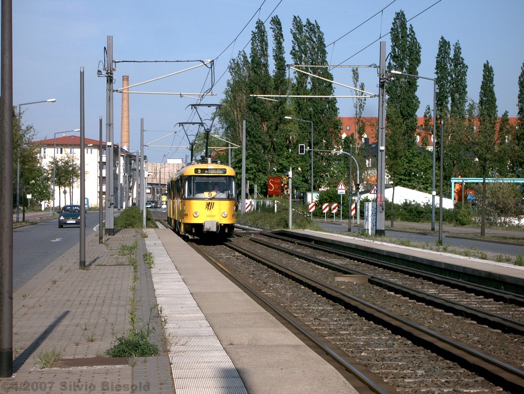 Dresden 224 227 + 244 027 Brockwitzer Straße