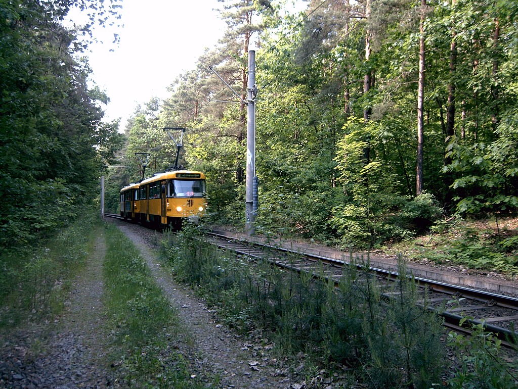 Dresden 224 230 Infineon Süd / Abzweig nach Hellerau